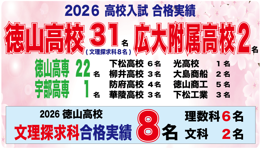 2026高校合格実績
